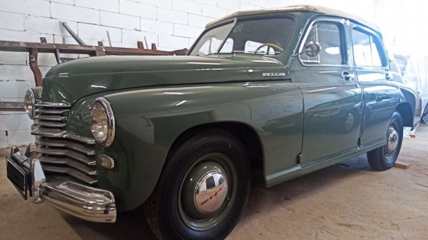 В России продают редкий кабриолет ГАЗ М-20 1949 года выпуска за 5 млн рублей