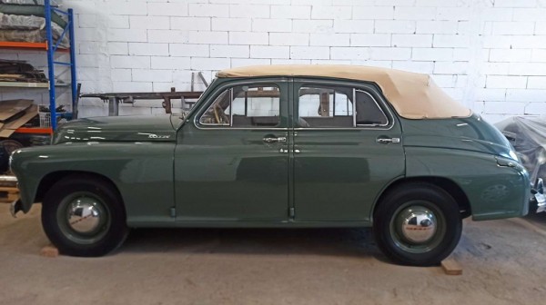 В России продают редкий кабриолет ГАЗ М-20 1949 года выпуска за 5 млн рублей