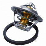 Где установлен датчик температуры двигателя