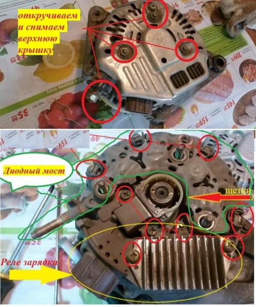 Как лучше заменить щетки генератора