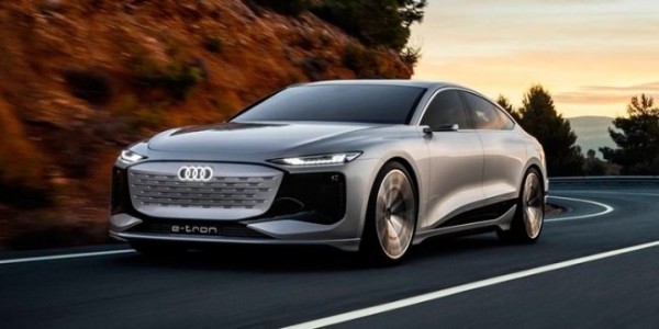 Новый электрокар Audi A6 e-tron слили перед премьерой