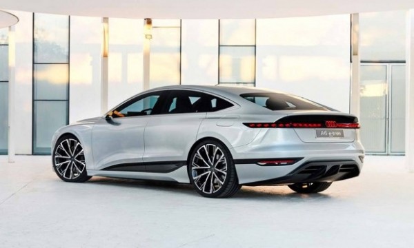 Новый электрокар Audi A6 e-tron слили перед премьерой