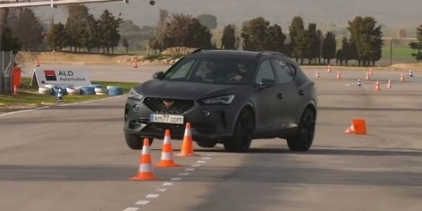 Первый лосиный тест Cupra Formentor VZ