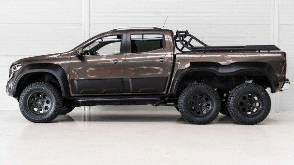 Чудо чудное: шестиколесный пикап Mercedes-Benz X-Class