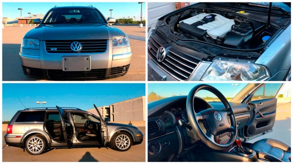 В США на продажу выставили редчайший Volkswagen Passat с W8 под капотом