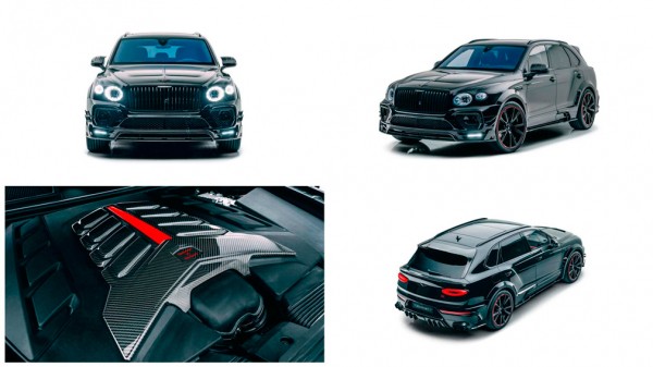Ателье Mansory представило очень быструю версию Bentley Bentayga