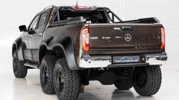 Чудо чудное: шестиколесный пикап Mercedes-Benz X-Class