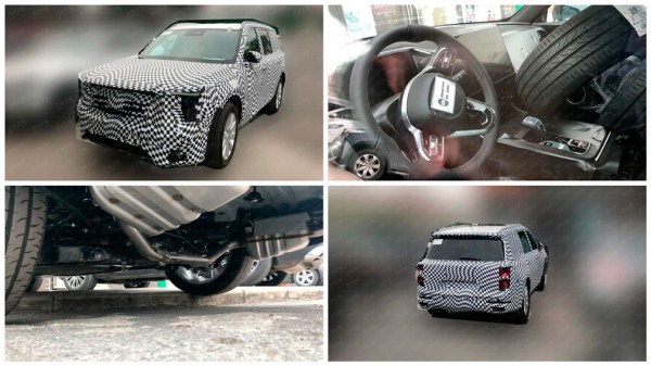 В Сети появились фотографии обновленного GAC Trumpchi GS8