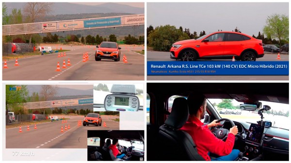 Французский кроссовер Arkana успешно справился с "лосиным тестом"