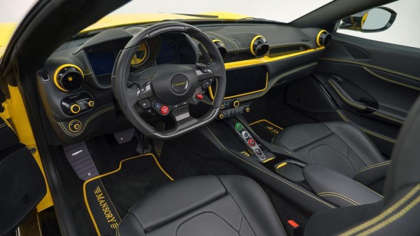 Ателье Mansory представило доработанный кабриолет Ferrari Portofino
