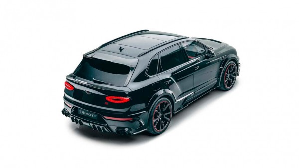 Ателье Mansory представило очень быструю версию Bentley Bentayga