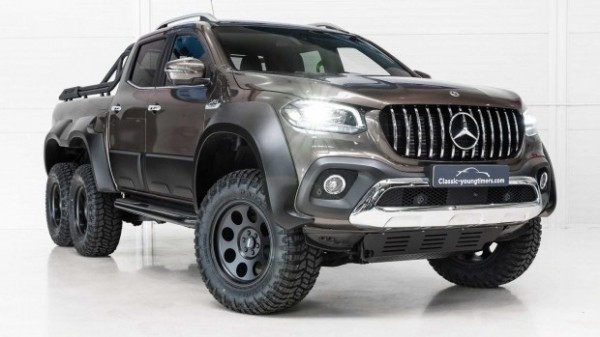 Чудо чудное: шестиколесный пикап Mercedes-Benz X-Class