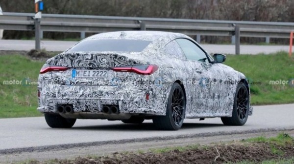 Мощный BMW M4 CSL замечен на Нюрбургринге