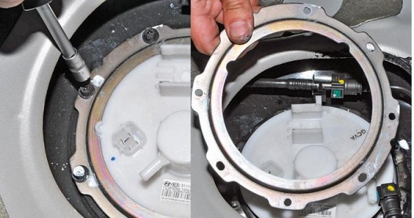 Порядок замены бензонасоса