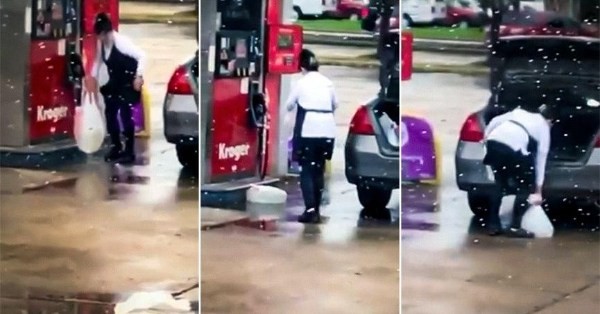 Правительство США призвало американцев не набирать бензин в пакеты