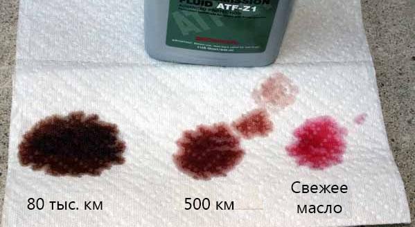 Причины вспенивания масла АКПП