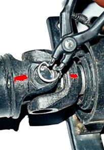 Самостоятельная замена крестовины карданного вала