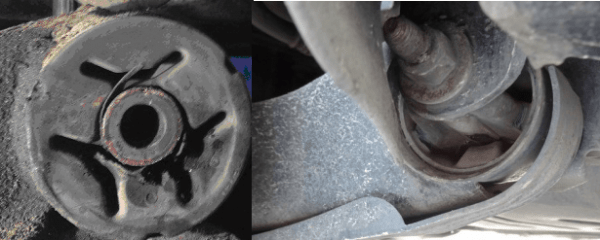 Способы замены сайлентблоков балки