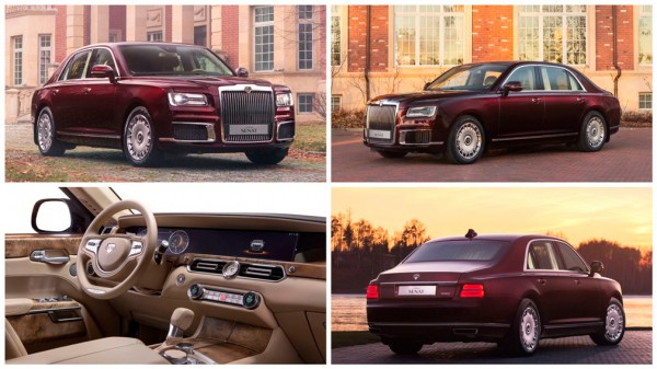 В Японии высоко оценили отечественный представительский лимузин Aurus Senat