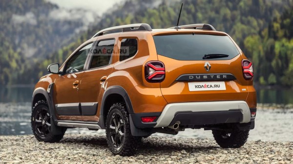 Представлены первые изображения обновленного Renault Duster