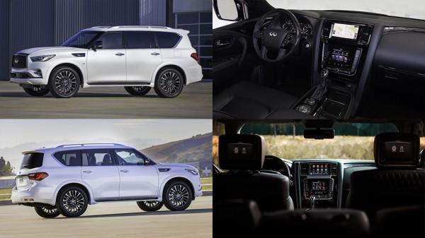 В РФ начались продажи обновлённого Infiniti QX80 2021 года