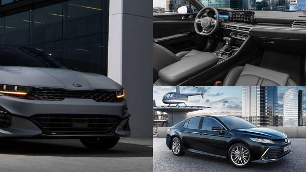 Седан Kia K5 обошел Toyota Camry по продажам в РФ