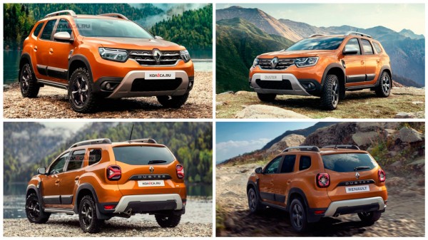 Представлены первые изображения обновленного Renault Duster