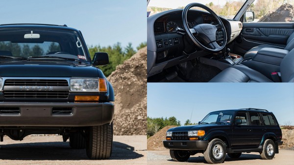 Toyota Land Cruiser 80 1994 года выпуска с пробегом 1600 км продали за 10 млн рублей