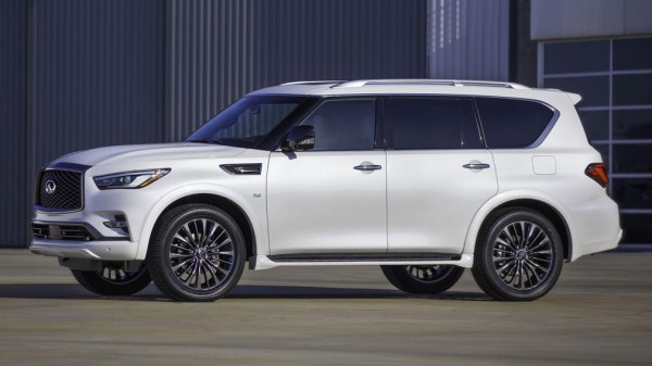 В РФ начались продажи обновлённого Infiniti QX80 2021 года