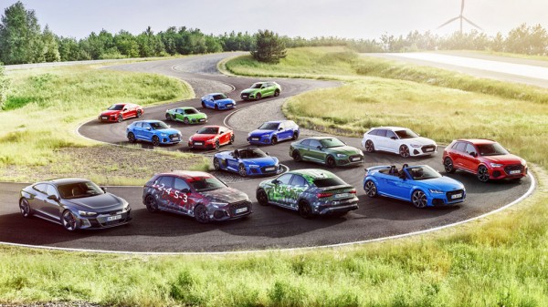 Audi опубликовала первые официальные фотографии &laquo;заряженных&raquo; моделей Audi RS 3 нового поколения