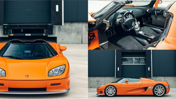 Первый экземпляр Koenigsegg CCR 2004 года выпуска выставлен на торги