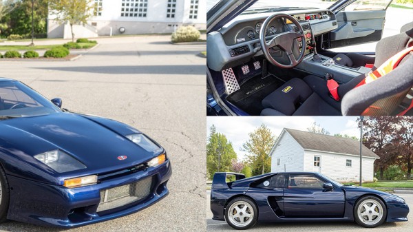 На продажу выставлен редчайший французский суперкар Venturi 400 Trophy 1992 года