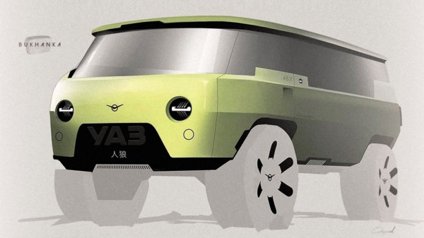 Автозавод УАЗ представил проект дизайна новой УАЗ Буханка