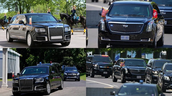 СМИ сравнили мощности автомобилей президентов России и США