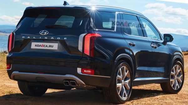 В Сети появились первые изображения обновлённого Hyundai Palisade