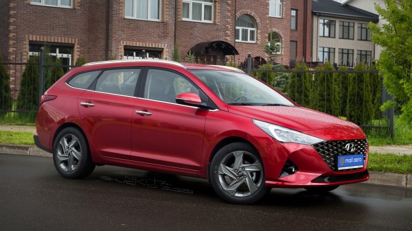 В Сети показали изображения Hyundai Solaris в кузове универсал