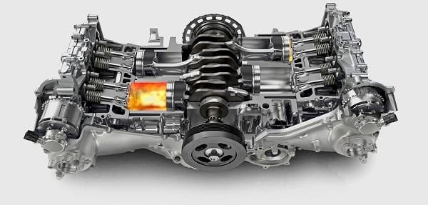 Основные характеристики оппозитного двигателя