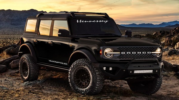Тюнинг-ателье Hennessey представило внедорожник VelociRaptor 400 Bronco