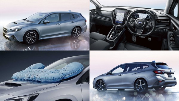 Универсал Subaru Levorg второго поколения получит внешнюю подушку безопасности