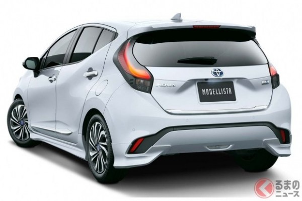 Только представили и сразу тюнинговать: фирменные стайлинг-комплекты для хэтчбека Aqua