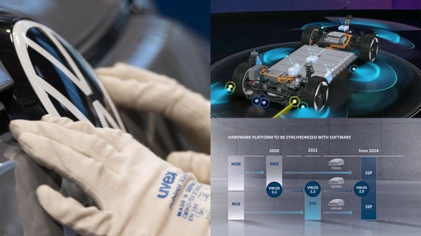 Компания Volkswagen начнет производство электрических авто на новой платформе SSP