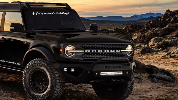 Тюнинг-ателье Hennessey представило внедорожник VelociRaptor 400 Bronco