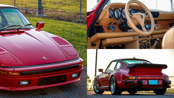На аукционе продадут уникальный Porsche 930 Turbo Slantnose 1987 года