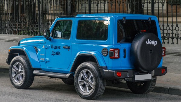 Автопарк каршеринга Яндекс.Драйв пополнился внедорожниками Jeep Wrangler