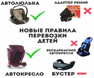 Новые правила перевозки детей в машине: что нужно знать в 2019 году