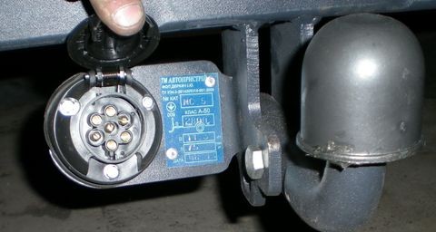 Подключение фаркопа: схема и распиновка розетки прицепа