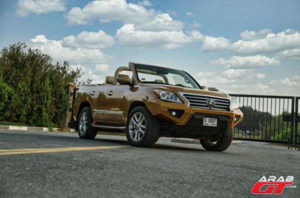 Посмотрите как выглядит Lexus LX Cabrio (видео)