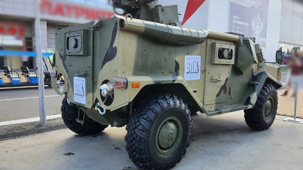 &laquo;ВПК&raquo; представила на форуме &laquo;Армия-2021&raquo; бронированную машину-амфибию
