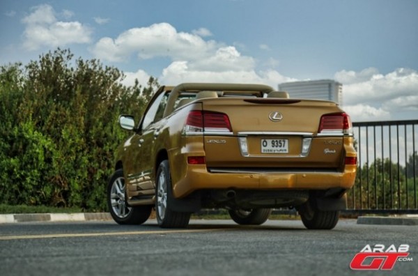 Посмотрите как выглядит Lexus LX Cabrio (видео)