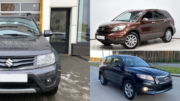 Составлен ТОП-5 кроссоверов, которые охотно приобретают в РФ даже с большим пробегом